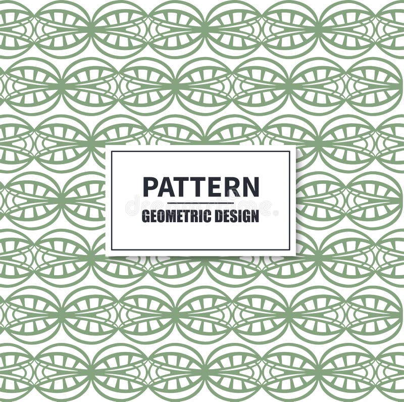 Geometrical Pattern Design for Printing Stock Illustration