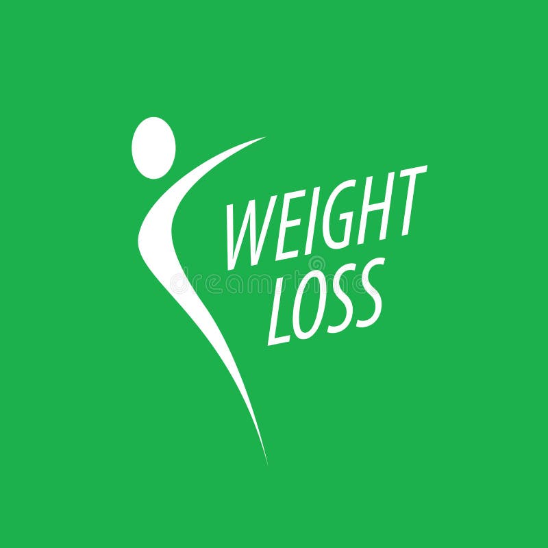 Weight loss logo stock vector. Illustration of flat 125826770