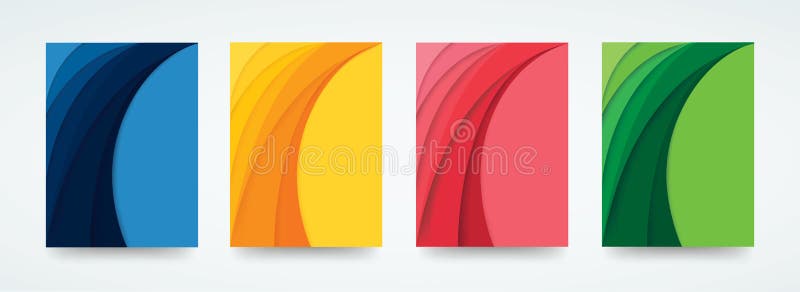 Pattern di sfondo di illustrazione vettoriale di modelli di curva colorata10 illustrazione vettoriale