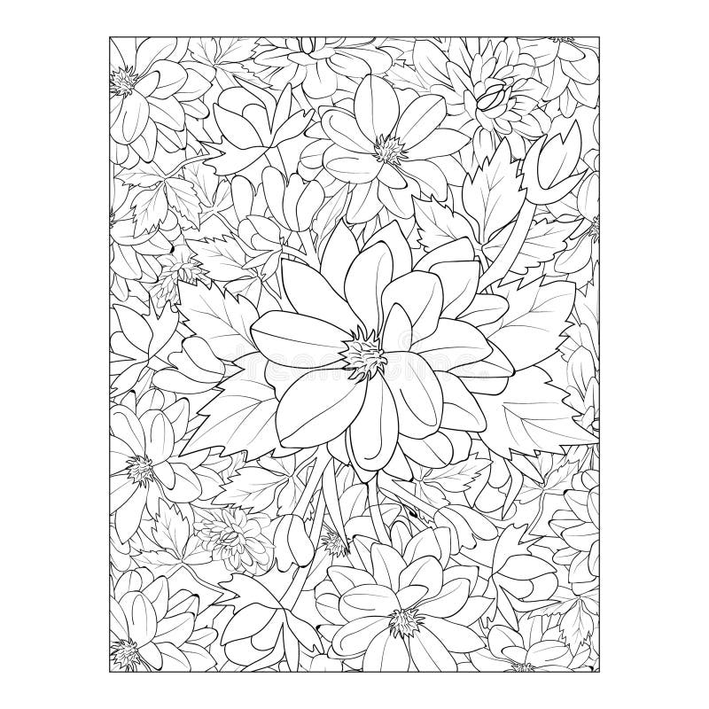 mexico state flower coloring pages