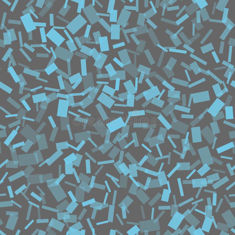 Pattern with geometric shapes, circle, square stock illustration