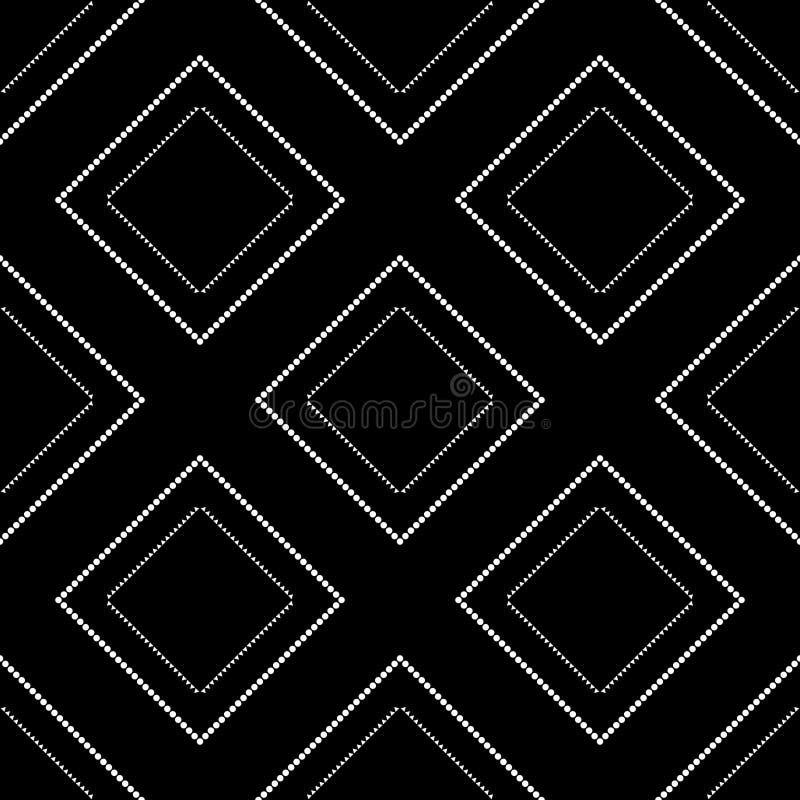 Pattern with geometric shapes vector illustration