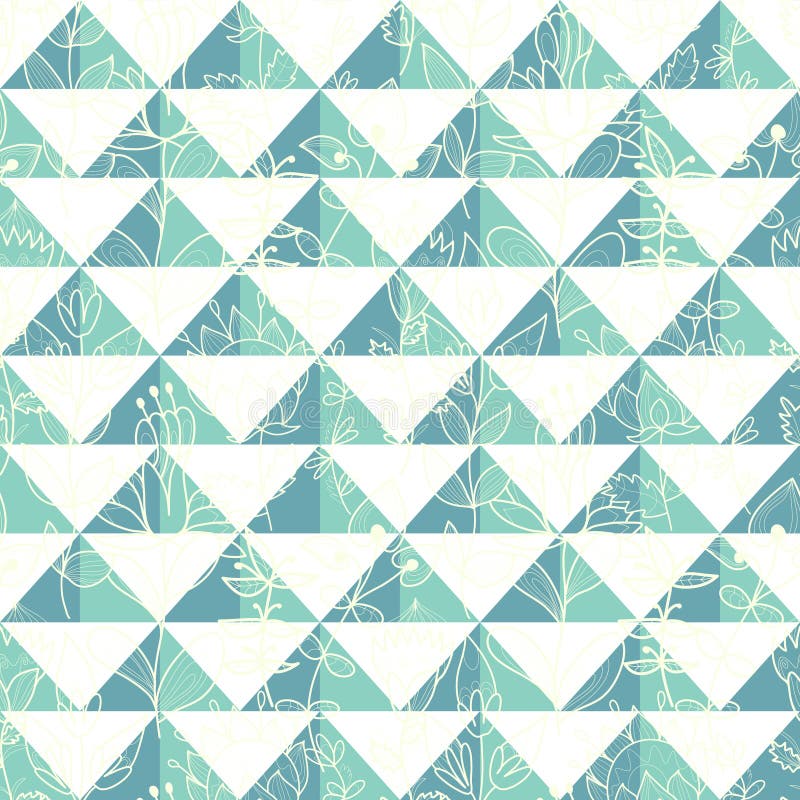 Pattern geometric with triangle royalty free illustration