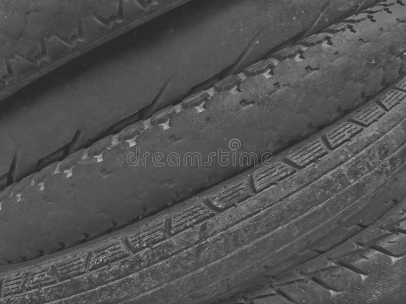 Pattern of Old Motorcycle Tires Stock Photo Image of closeup, pattern