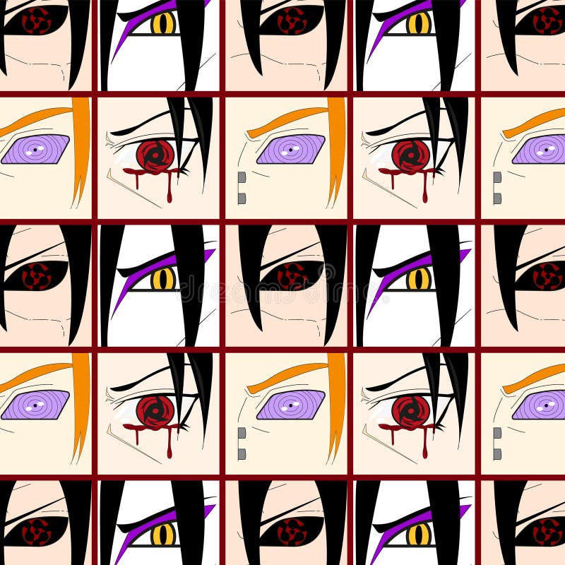 Naruto Sharingan/Rinnegan Vector Set