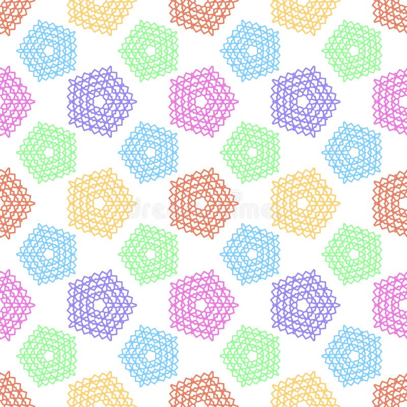 Pattern with small symbols of pentagonal star from hearts vector illustration Pattern with small symbols of pentagonal star from hearts vector illustration