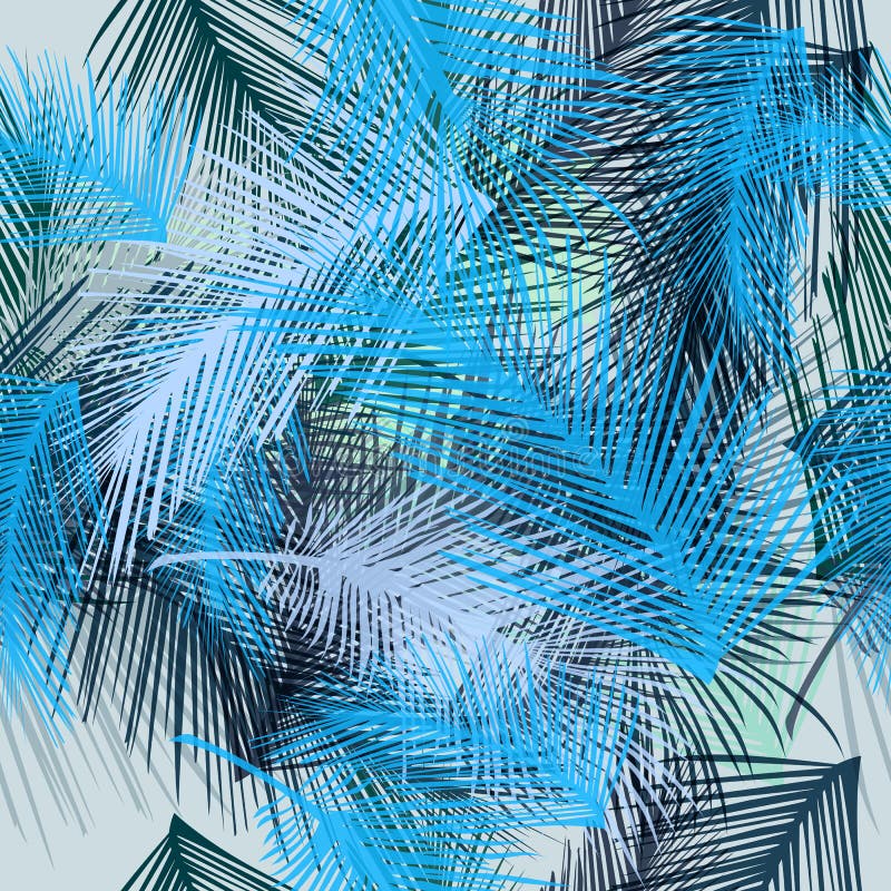 Pattern from tropical palm leafs.