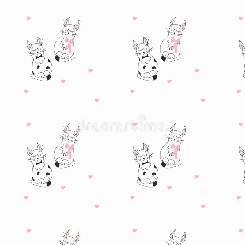 Pattern vector color drawing texture royalty free illustration