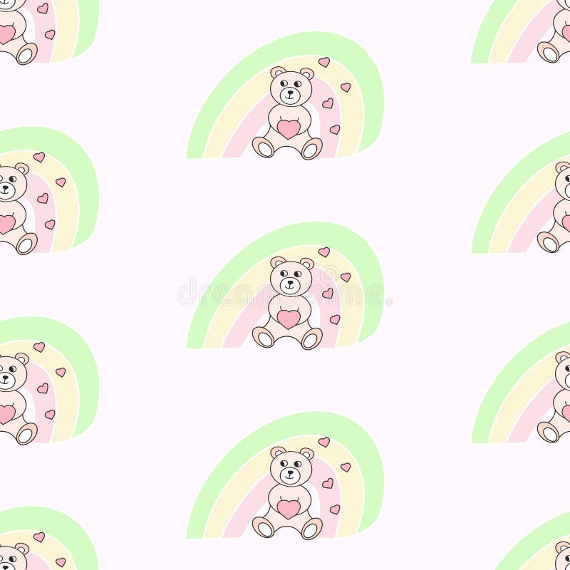 Pattern vector color drawing texture royalty free illustration