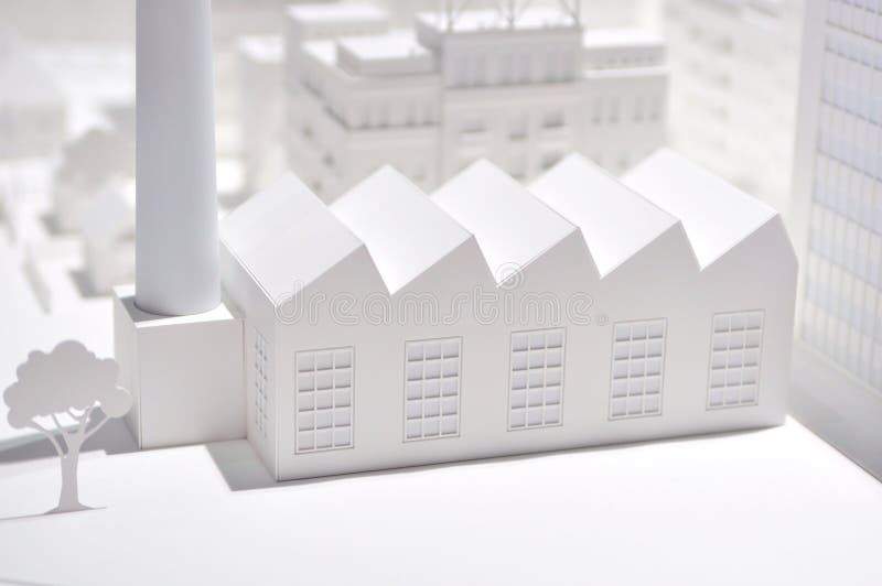 Pattern volume factory. stock photos