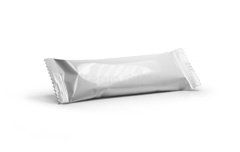 Pattern White Packaging for Snack Stock Photo - Image of package, candy ...