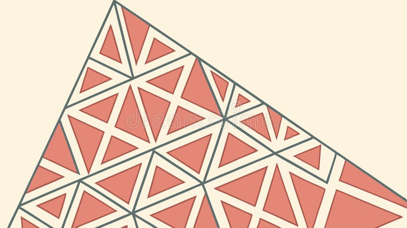 Patternativ Geometric Pyramid Abstract Structured Art-vektordesign Generative AI stock illustrationer