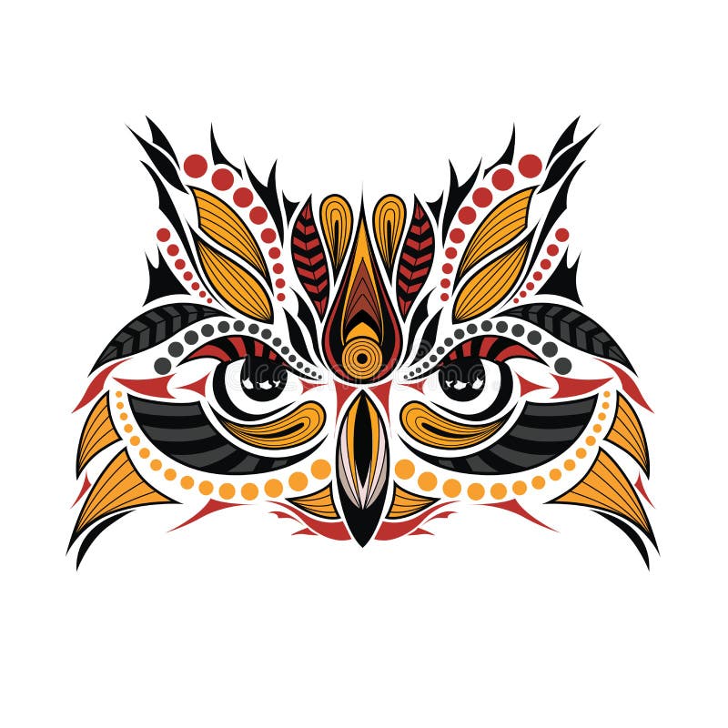 Owl Head Tattoo Stock Illustrations – 3,087 Owl Head Tattoo Stock ...