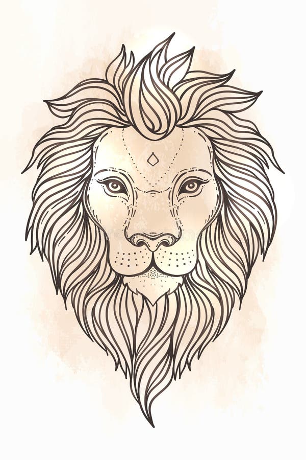 Patterned Ornate Lion Head. African, Indian, Totem, Tattoo, Sticker Design Stock Vector - Illustration of ornament, drawing: 218669302 Patterned Ornate Lion Head. African, Indian, Totem, Tattoo, Sticker Design Stock Vector - Illustration of ornament, drawing: 218669302
