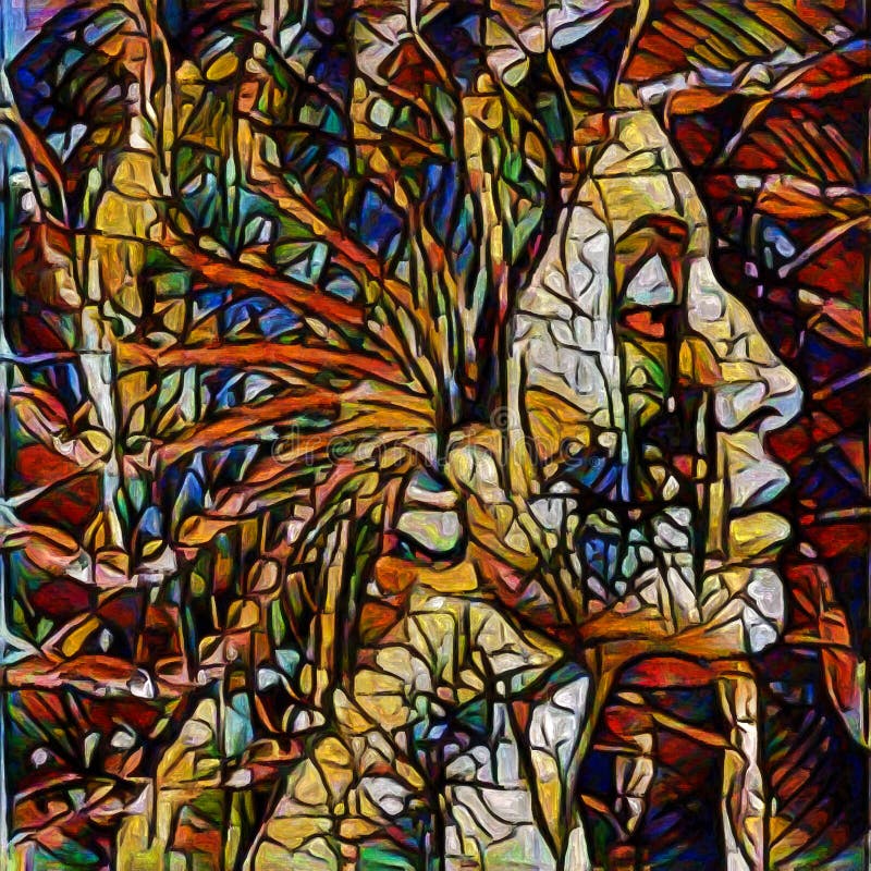 Patterns of Thinking vector illustration