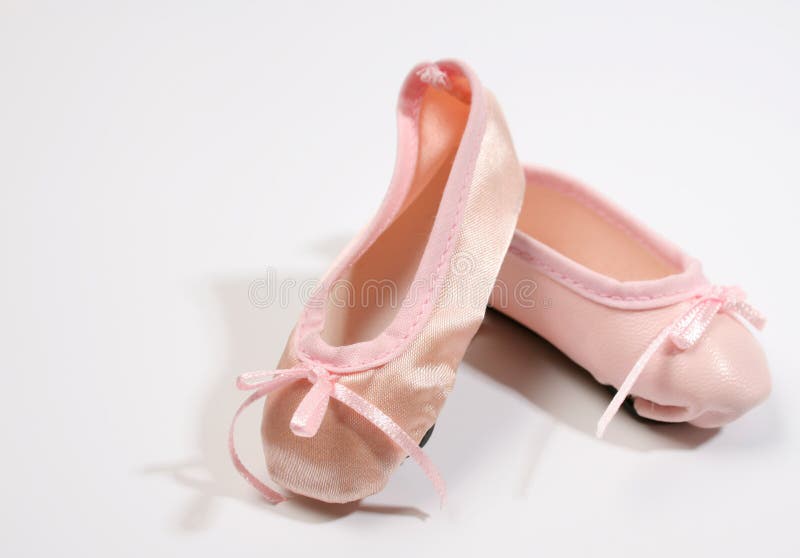 Pattini di balletto immagine stock libera da diritti Pattini di balletto immagine stock libera da diritti