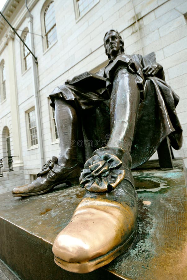 Pattino fortunato del John Harvard fotografia stock libera da diritti Pattino fortunato del John Harvard fotografia stock libera da diritti