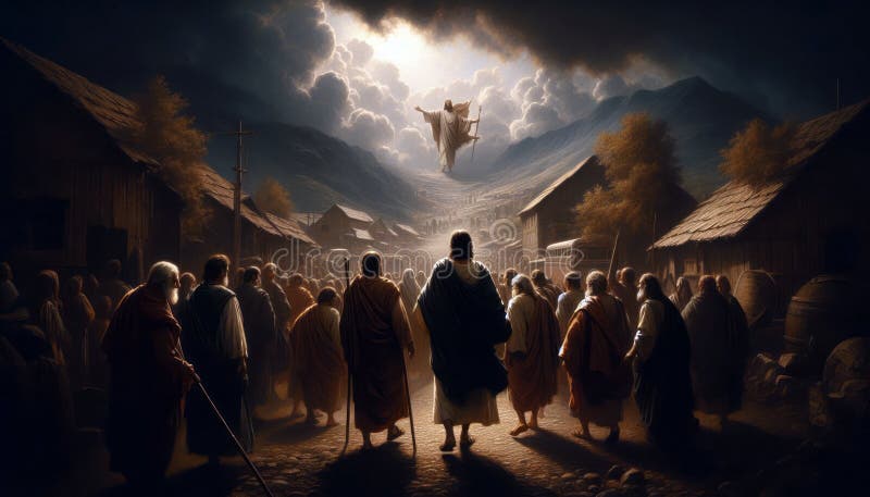 Paul et Barnabas illustration stock