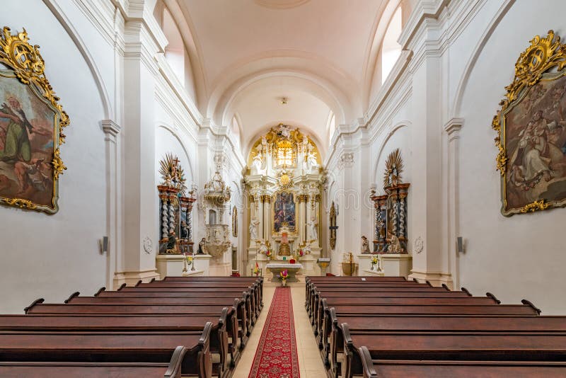 The Pauline Church in Kezmarok. Paulinsky kostol v Kezmarku