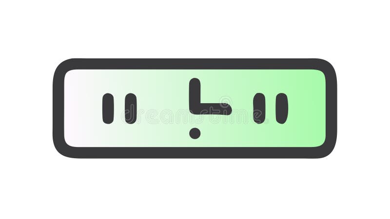 Pause button icon for media player, vector design Generative AI royalty free illustration