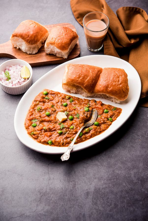 Pav Bhaji is a Popular Indian Street Food that Consists of a Spicy Mix ...