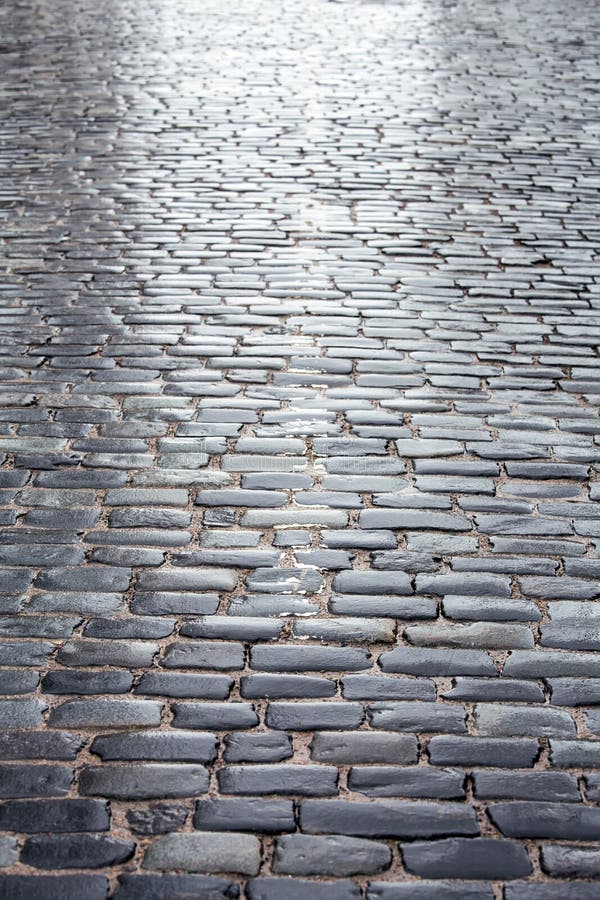 Paved road in the rain stock image. Image of outdoors 32422309