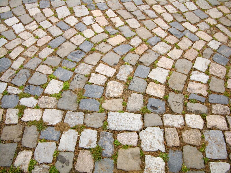 Paved road to monastery