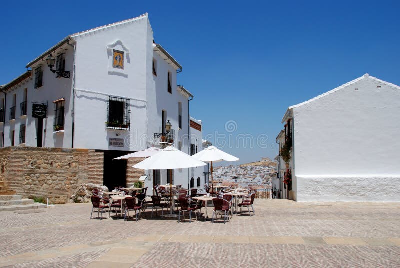 Pedro Espinosa Statue,Antequera. Editorial Stock Image - Image of