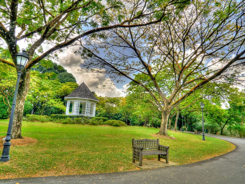 Pavilion in a Park