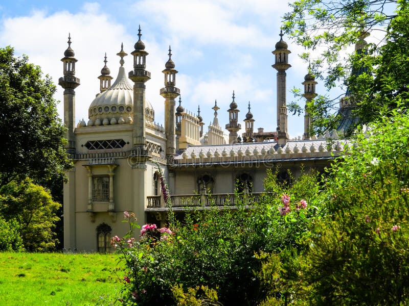 Pavillion royal historique à Brighton photographie stock libre de droits Pavillion royal historique à Brighton photographie stock libre de droits