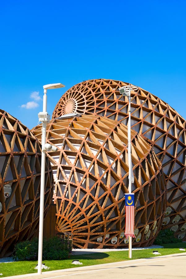 Pavillon de la Malaisie - expo Milan 2015 photos stock Pavillon de la Malaisie - expo Milan 2015 photos stock