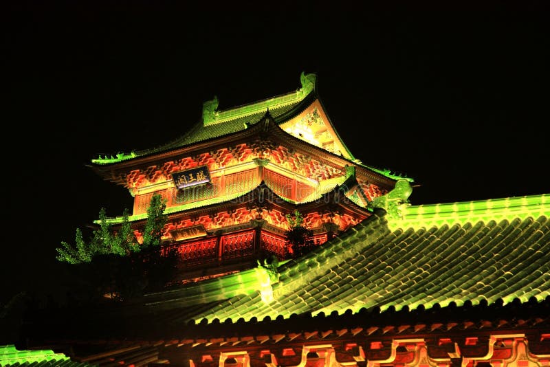 Pavillon de tengwang de Nan-Tchang, Jiangxi, Chine photographie stock libre de droits Pavillon de tengwang de Nan-Tchang, Jiangxi, Chine photographie stock libre de droits