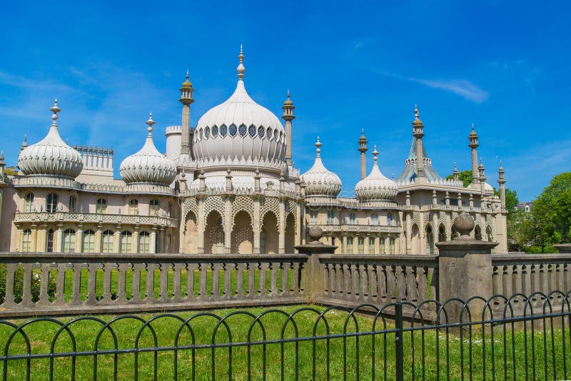 Pavillon royal à Brighton dans le Sussex est R-U images libres de droits Pavillon royal à Brighton dans le Sussex est R-U images libres de droits
