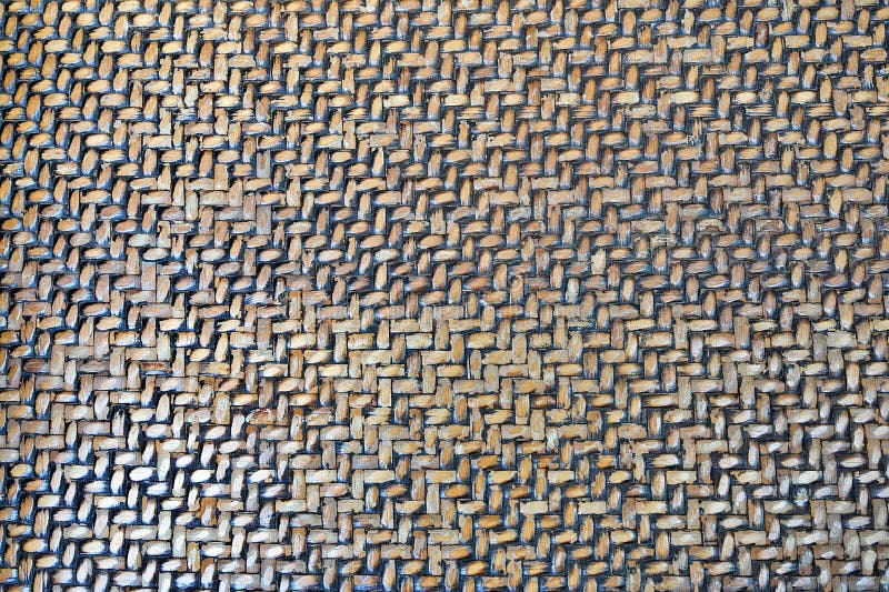Fundo e padrão de vime entrelaçado foto de stock