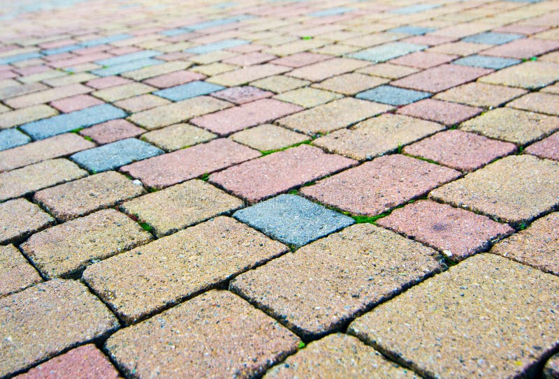 Paving stone bricks stock image. Image of avenue, paved 83032975