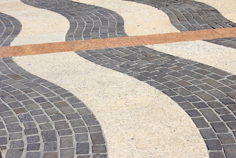 Decorative paving stones stock photo. Image of lines 24088424
