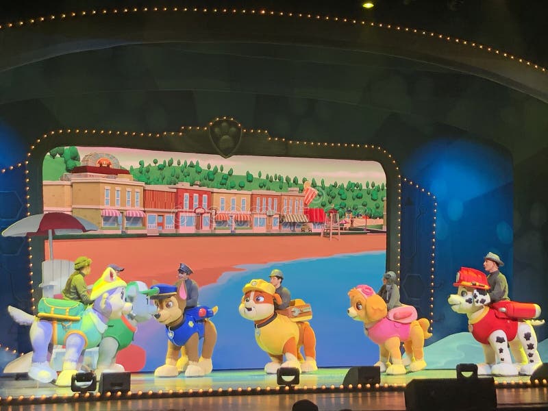 Paw Patrol Live show in Stamford, Connecticut