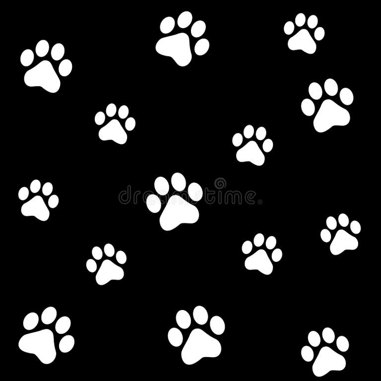 Black Bear Paw Prints Stock Illustrations 6,063 Black Bear Paw Prints