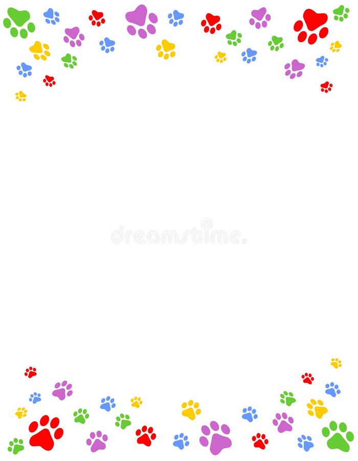 Paw Prints Dog Cat Stock Illustrations – 3,608 Paw Prints Dog Cat