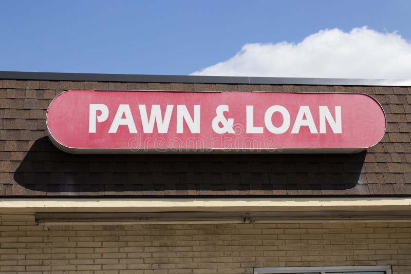 Pawn Shop and Loan Advance location. People in need of quick cash can sell or consign items for money.