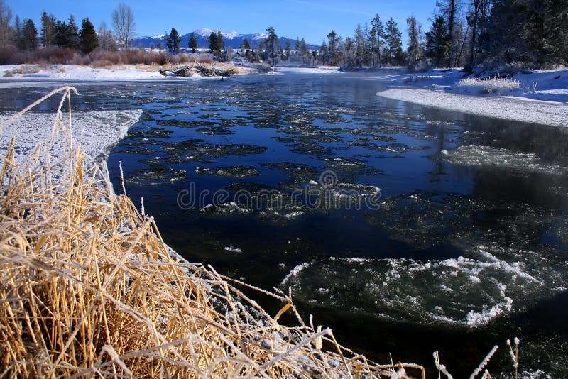 Payette River In Winter 2