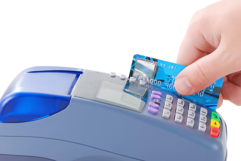 Paying with credit card
