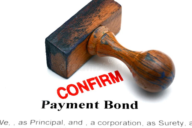 Payment bond stock photo. Image of banking, dollar, confirmation