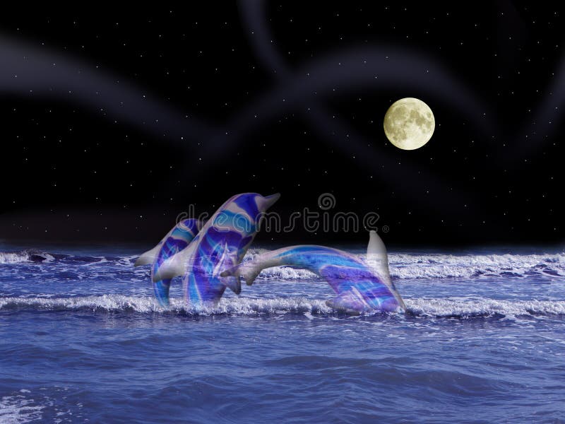 Paysage d'imagination illustration stock Paysage d'imagination illustration stock