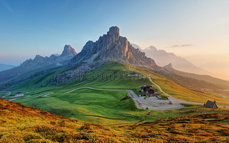 Paysage de dolomites photos libres de droits Paysage de dolomites photos libres de droits