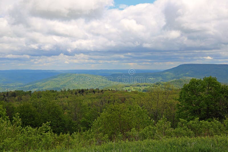 Paysage De La VirginieOccidentale Image stock Image du pré
