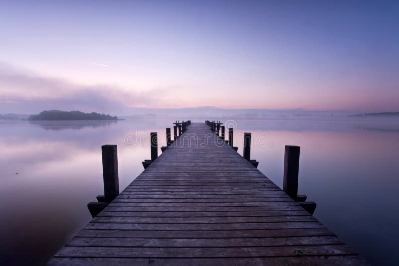 Paysage tôt le matin photographie stock Paysage tôt le matin photographie stock
