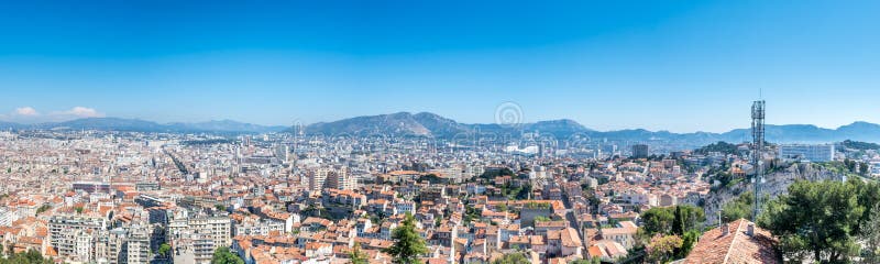 446 Paysage Urbain De Marseille Photos libres de droits et gratuites de