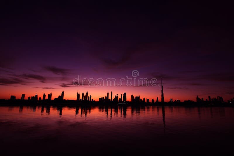 Paysage urbain Dubaï image stock Paysage urbain Dubaï image stock