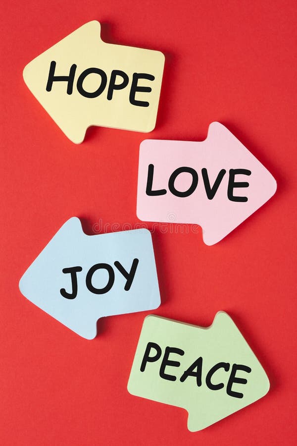Paz Joy Love da esperança imagem de stock royalty free Paz Joy Love da esperança imagem de stock royalty free